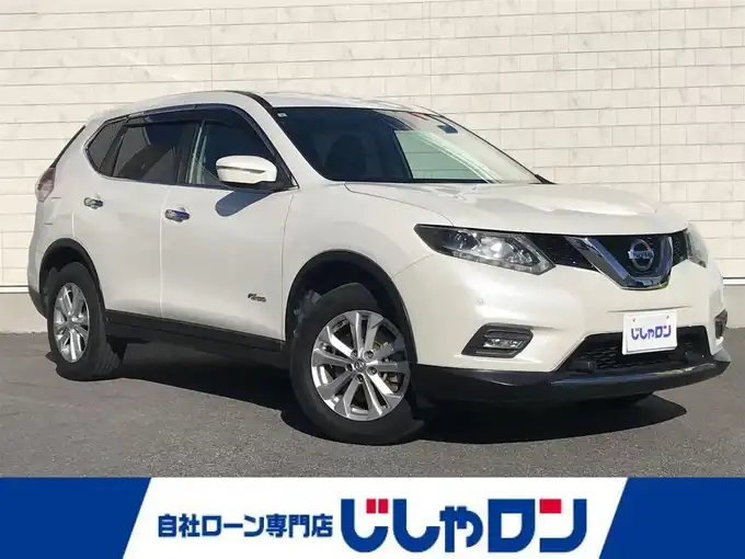 新着情報“エクストレイル20X ハイブリッド エマージェンシーブレーキパッケージ”2015年式ブリリアントホワイトパール入荷しました！