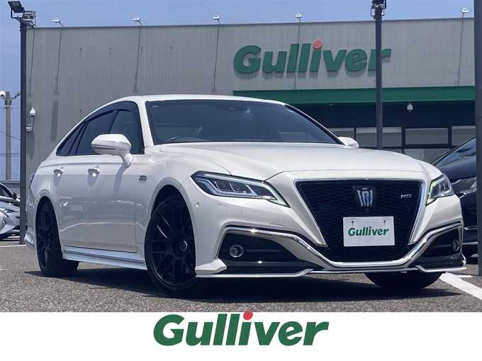 新着情報“クラウンハイブリッドRSアドバンス”2018年式ホワイトパールクリスタルシャイン入荷しました！