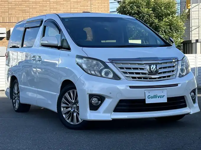 新着情報“アルファード240S タイプゴールド”2012年式ホワイトパールクリスタルシャイン入荷しました！