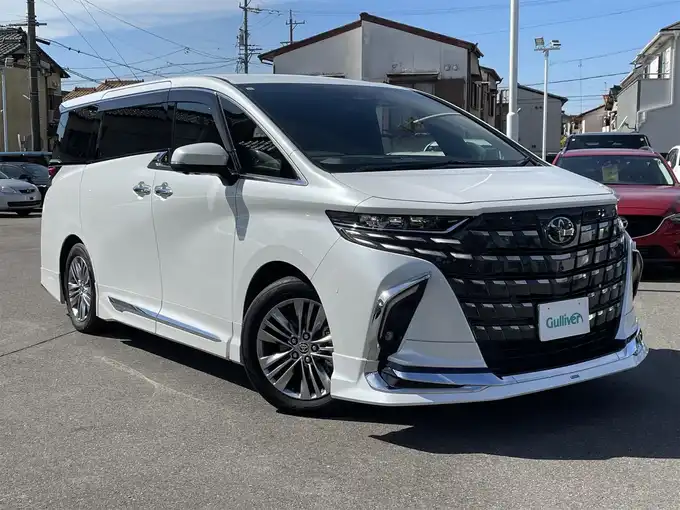 新着情報“アルファードZ”2023年式プラチナホワイトパールマイカ入荷しました！