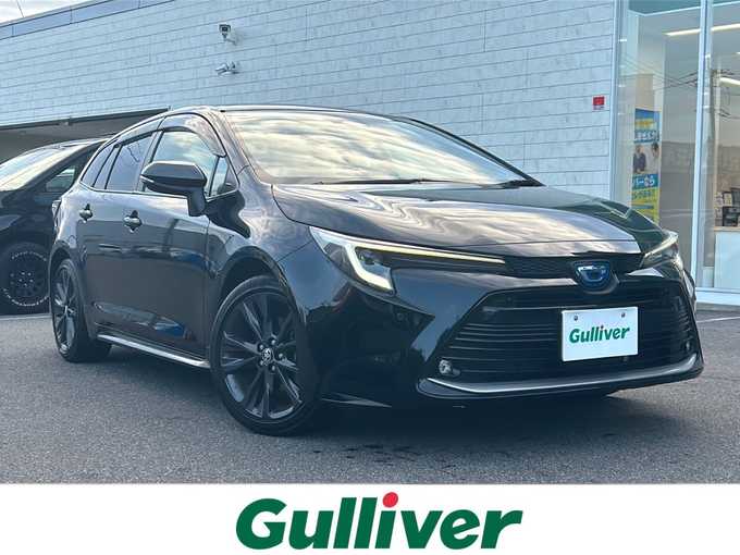 新着情報“カローラツーリングハイブリッド ダブルバイビー”2023年式アティチュードブラックマイカ入荷しました！