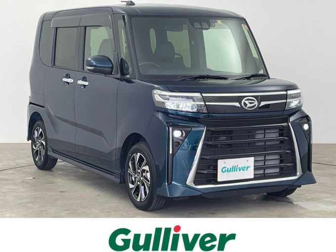 新着情報“タントカスタムX”2023年式レーザーブルークリスタルシャイン入荷しました！
