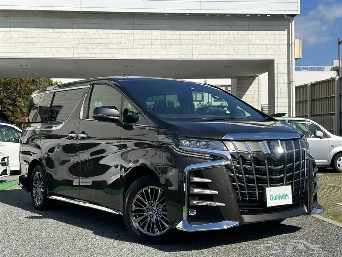 新着情報“アルファードハイブリッドハイブリッド エグゼクティブラウンジS”2022年式グラファイトM入荷しました！