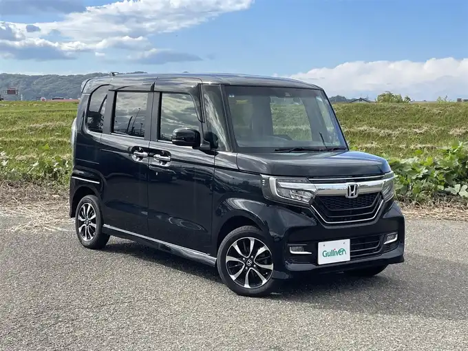 新着情報“Ｎ－ＢＯＸカスタムG・Lホンダセンシング”2019年式クリスタルブラックパール入荷しました！