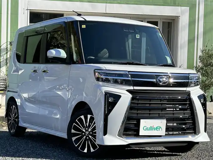 新着情報“タントカスタムRS eco IDLE非装着車”2023年式シャイニングホワイトパール入荷しました！