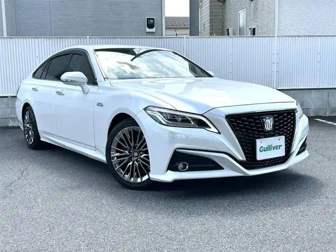 新着情報“クラウンハイブリッドG－エグゼクティブ”2021年式プレシャスホワイトパール入荷しました！