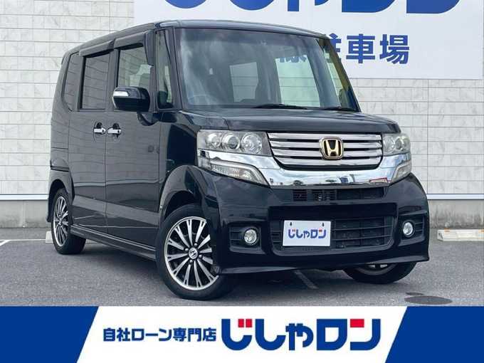 新着情報“Ｎ－ＢＯＸカスタムG・ターボパッケージ”2012年式クリスタルブラックパール入荷しました！