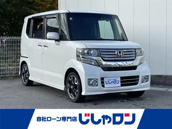 新着情報“Ｎ－ＢＯＸカスタムG・ターボAパッケージ”2014年式プレミアムホワイトパール入荷しました！