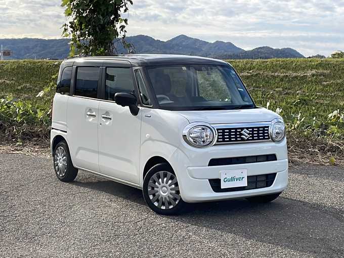 新着情報“ワゴンＲスマイルハイブリッドS”2023年式ピュアホワイトパール/ブラック2トーン入荷しました！