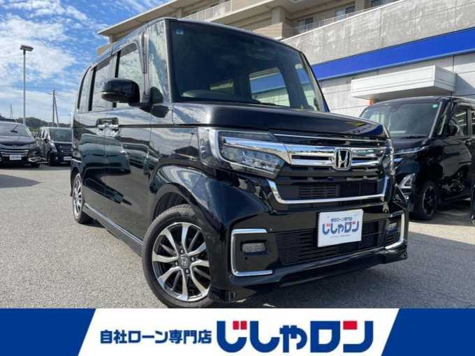 新着情報“Ｎ－ＢＯＸカスタムL”2021年式クリスタルブラックパール入荷しました！