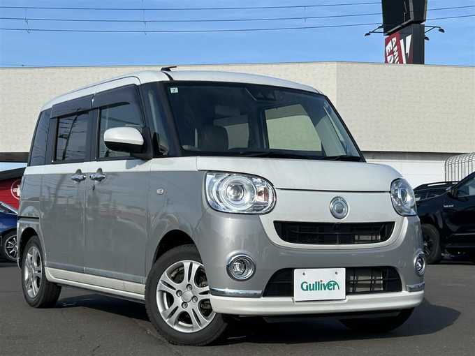 新着情報“ムーヴキャンバスGメイクアップVS SAⅢ”2021年式パールホワイトⅢ/スムースグレーマイカメタリック 2トーン入荷しました！