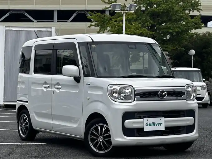 新着情報“フレアワゴンハイブリッドXS”2018年式ピュアホワイトP入荷しました！