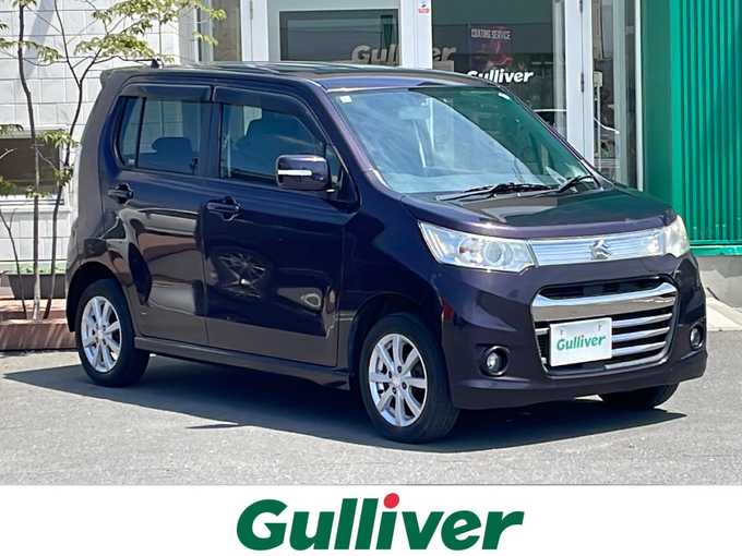 新着情報“ワゴンＲスティングレーX（レーダーブレーキサポート装着車）”2013年式ミステリアスバイオレットパール入荷しました！