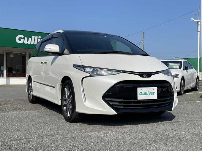 新着情報“エスティマアエラス プレミアム”2016年式ホワイトパールクリスタルシャイン入荷しました！