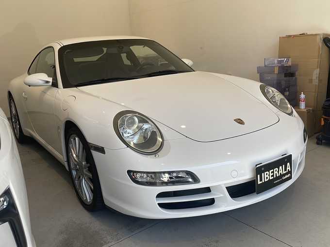 新着情報“９１１911カレラS”2008年式白入荷しました！