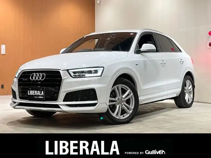 新着情報“Ｑ３2．0TFSIクワトロ180PS”2018年式グレイシアホワイトメタリック入荷しました！