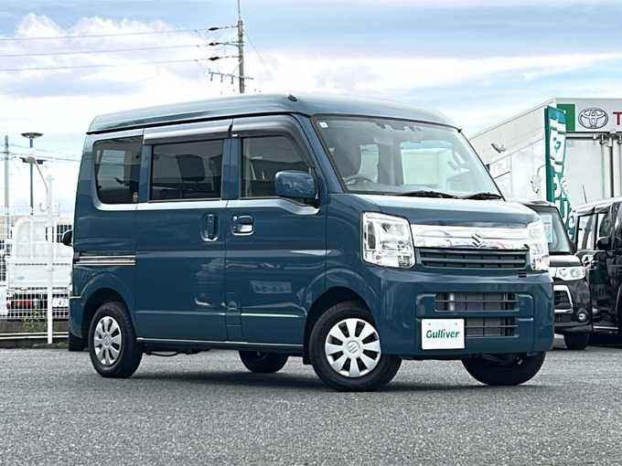 新着情報“エブリイジョインターボ”2024年式デニムブルーメタリック入荷しました！