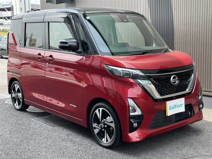 新着情報“ルークスハイウェイスター Gターボ プロパイロットエディション”2021年式スパークリングレッド/ブラック入荷しました！