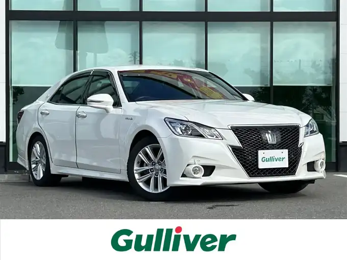 新着情報“クラウンハイブリッドアスリートS”2014年式ホワイトパールクリスタルシャイン入荷しました！