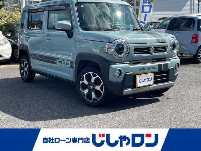 新着情報“ハスラーハイブリッドX”2020年式オフブルーM入荷しました！