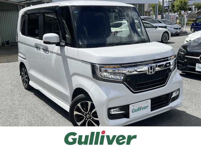 新着情報“Ｎ－ＢＯＸカスタムG・Lホンダセンシング”2018年式プラチナホワイトパール入荷しました！