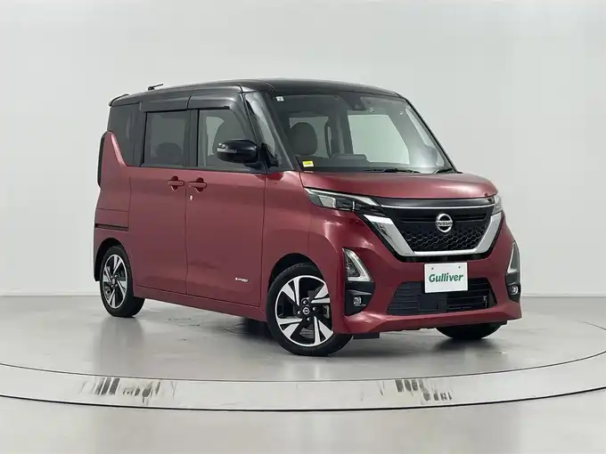 新着情報“ルークスハイウェイスター Gターボ プロパイロットエディション”2021年式スパークリングレッド/ブラック入荷しました！