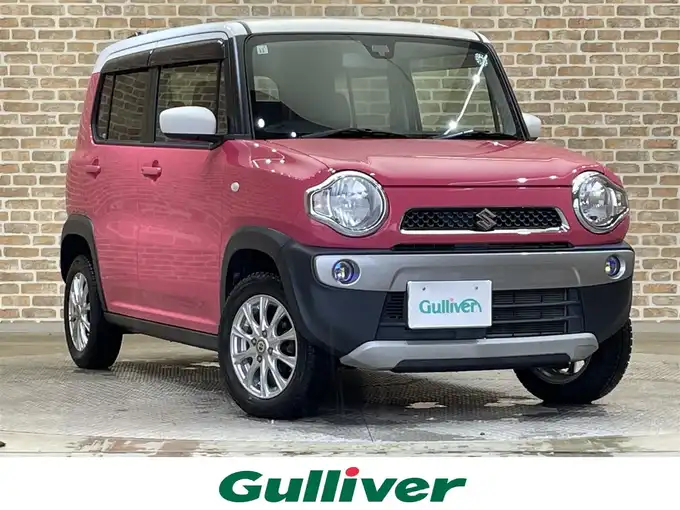 新着情報“ハスラーGセットオプション装着車”2015年式キャンディピンクメタリック/ホワイト2トーンルーフ入荷しました！