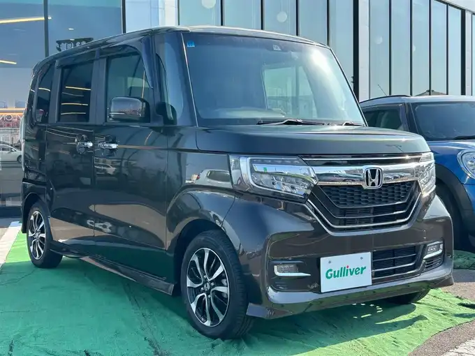 新着情報“Ｎ－ＢＯＸカスタムG・Lホンダセンシング”2019年式プレミアムグラマラスブロンズP入荷しました！