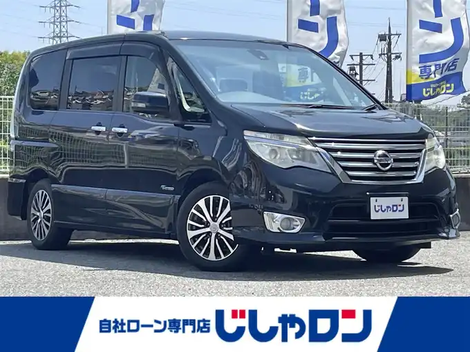 新着情報“セレナハイウェイスターG S－ハイブリッド エアロモード”2013年式ダイヤモンドブラック入荷しました！
