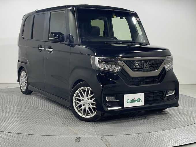 新着情報“Ｎ－ＢＯＸカスタムG・Lターボホンダセンシング”2018年式クリスタルブラックパール入荷しました！