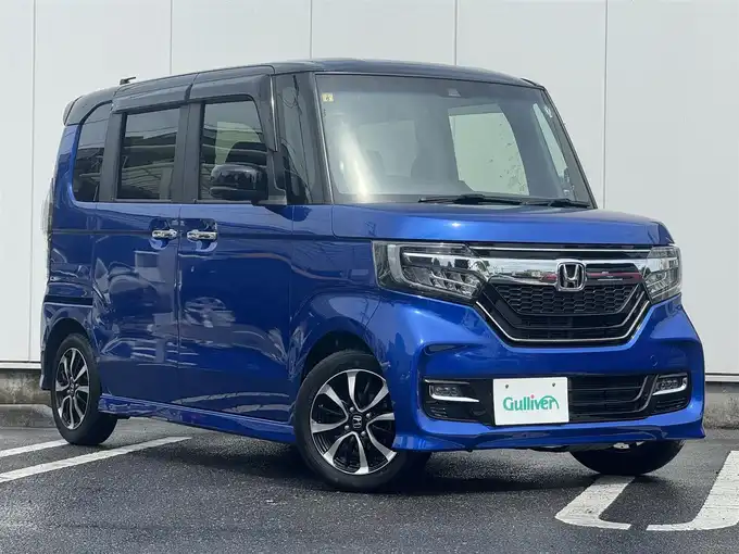 新着情報“Ｎ－ＢＯＸカスタムG・Lホンダセンシング”2020年式ブリリアントスポーティブルーメタリック2トーン入荷しました！