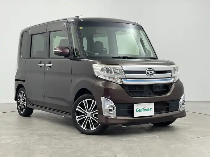 新着情報“タントカスタムX トップエディションSA”2014年式プラムブラウンクリスタルマイカ入荷しました！