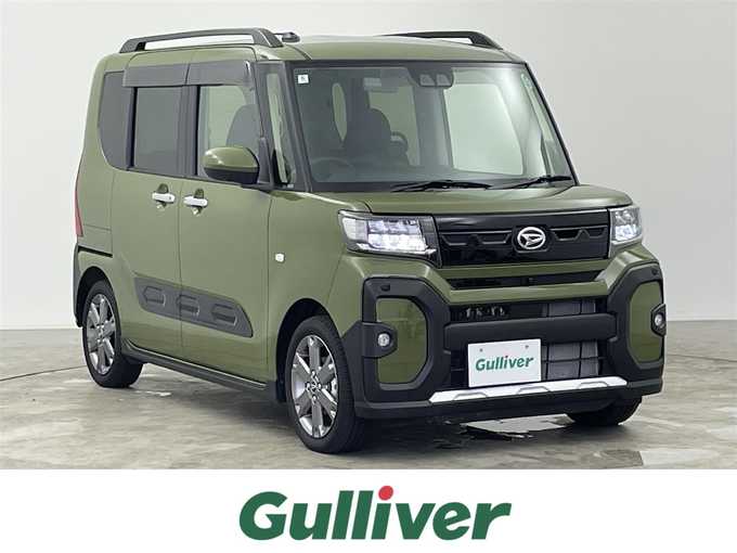 新着情報“タントファンクロスターボ”2024年式フォレストカーキメタリック入荷しました！
