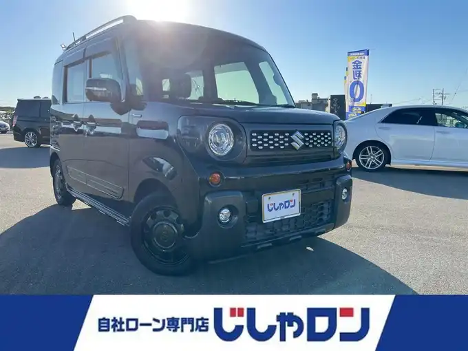 新着情報“スペーシアギアハイブリッドXZ”2021年式ブルーイッシュブラックパール3入荷しました！