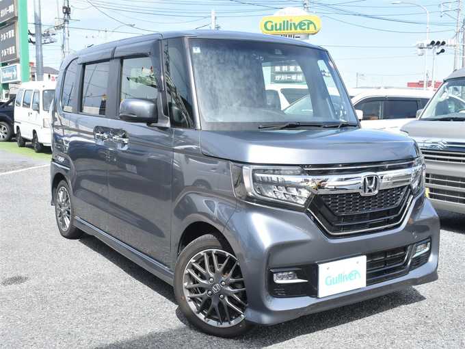 新着情報“Ｎ－ＢＯＸカスタムG・Lターボホンダセンシング”2020年式シャイニンググレーM入荷しました！