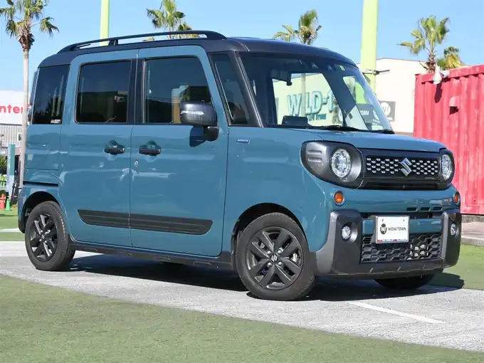 新着情報“スペーシアギアハイブリッドXZ ターボ”2023年式デニムブルー