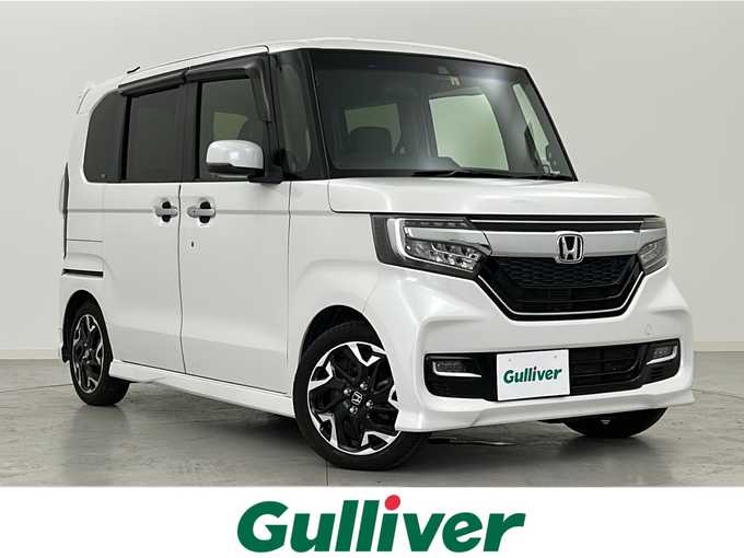 新着情報“Ｎ－ＢＯＸカスタムG・EXターボホンダセンシング”2018年式プラチナホワイトパール入荷しました！
