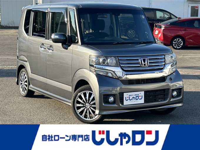 新着情報“Ｎ－ＢＯＸカスタムG特別仕様車ターボSSパッケージ”2014年式ポリッシュドメタルメタリック入荷しました！