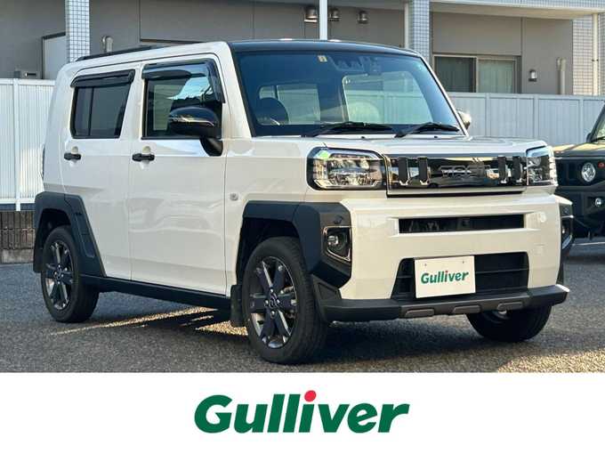 新着情報“タフトGターボ ダーククロムベンチャー”2023年式シャイニングホワイトパール入荷しました！