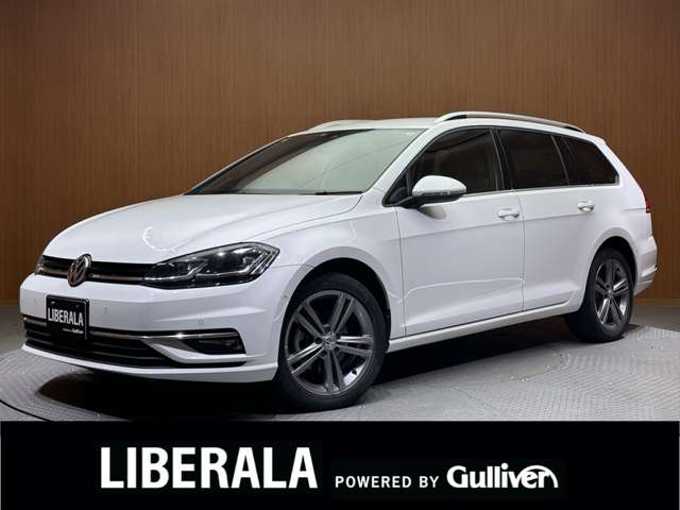 新着情報“ゴルフヴァリアントTDI ハイライン マイスター”2020年式ピュアホワイト入荷しました！