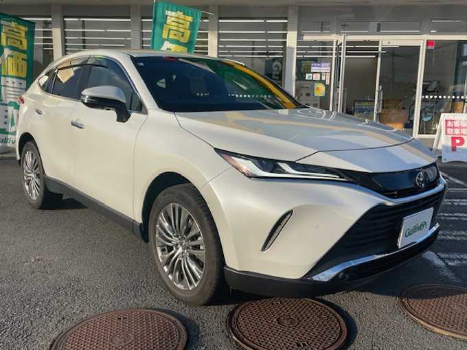 新着情報“ハリアーZ レザーパッケージ”2024年式プラチナホワイトパールマイカ入荷しました！