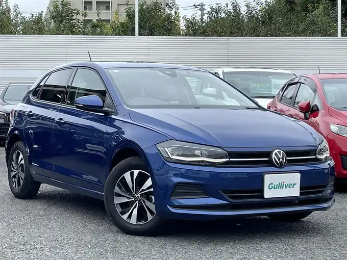 新着情報“ＶＷ ポロTSIコンフォートライン”2021年式リーフブルーメタリック入荷しました！