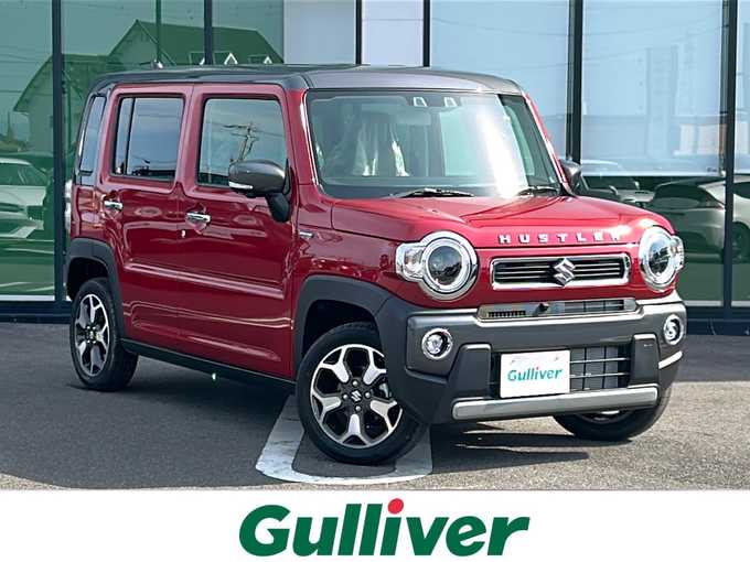 新着情報“ハスラーハイブリッドXターボ”2024年式フェニックスレッドパール/ガンメタリック2トーンルーフ入荷しました！