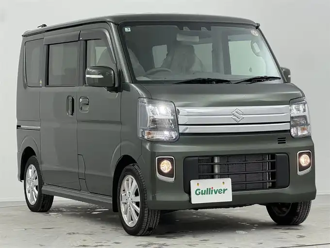 新着情報“エブリイワゴンPZターボ ハイルーフ”2025年式クールカーキPM入荷しました！