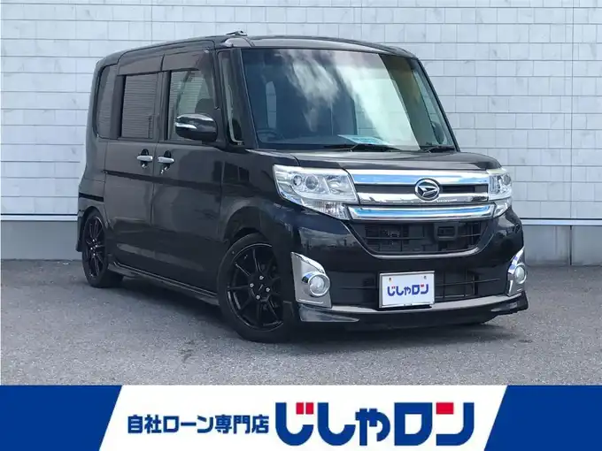 新着情報“タントカスタムX トップエディションSA”2015年式ブラックマイカメタリック入荷しました！