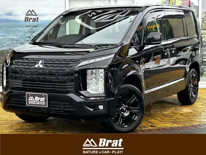 新着情報“デリカＤ：５ブラックエディション”2024年式アメジストブラック入荷しました！