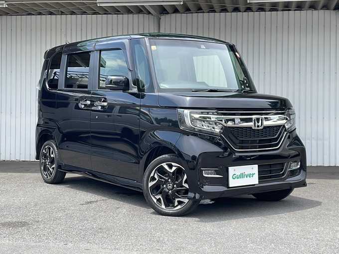 新着情報“Ｎ－ＢＯＸカスタムG・Lターボホンダセンシング”2020年式クリスタルブラックパール入荷しました！