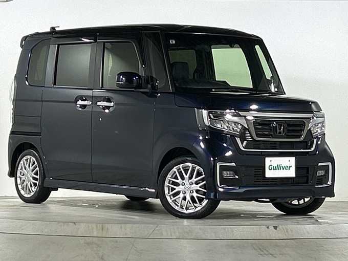 新着情報“Ｎ－ＢＯＸカスタムLターボ”2021年式ミッドナイトブルービームM入荷しました！