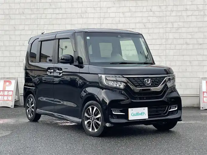 新着情報“Ｎ－ＢＯＸカスタムG・Lホンダセンシング”2019年式クリスタルブラックパール入荷しました！