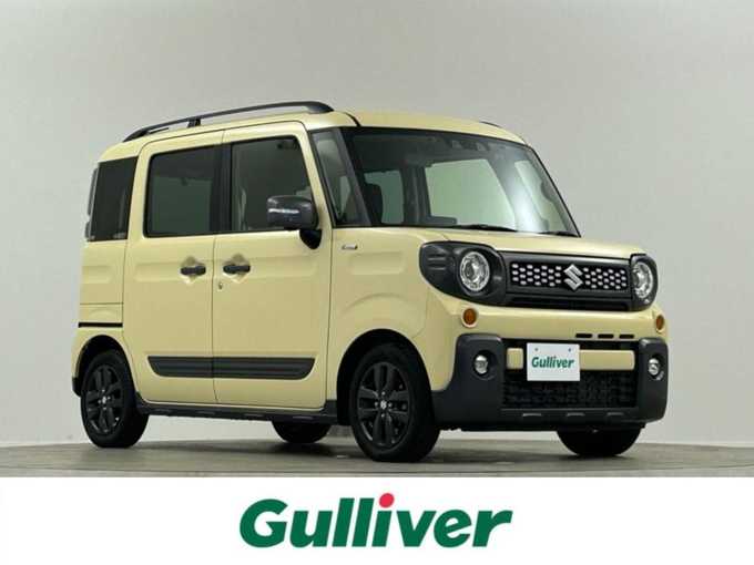 新着情報“スペーシアギアハイブリッドXZ”2022年式シフォンアイボリーM入荷しました！